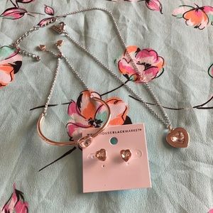 NEW White House Black Market bracelet necklace Lot